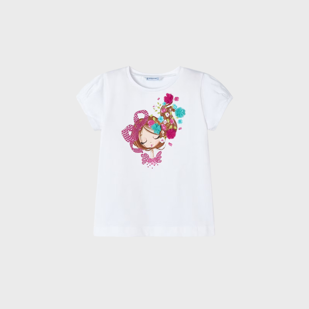 T-Shirt better cotton bambina Mayoral