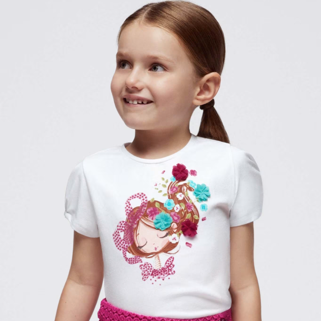 T-Shirt better cotton bambina Mayoral