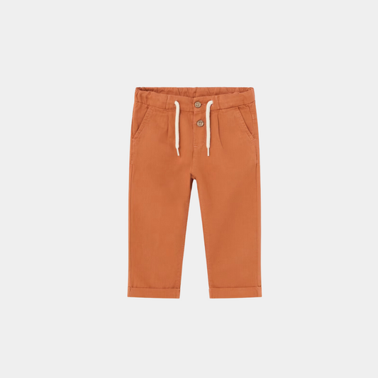 Pantalone chino lino neonato Mayoral