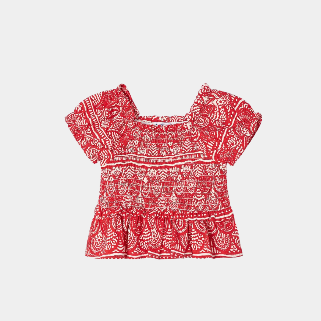 Blusa stampata bambina Mayoral