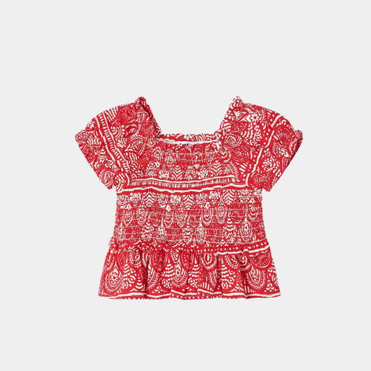 Blusa stampata bambina Mayoral