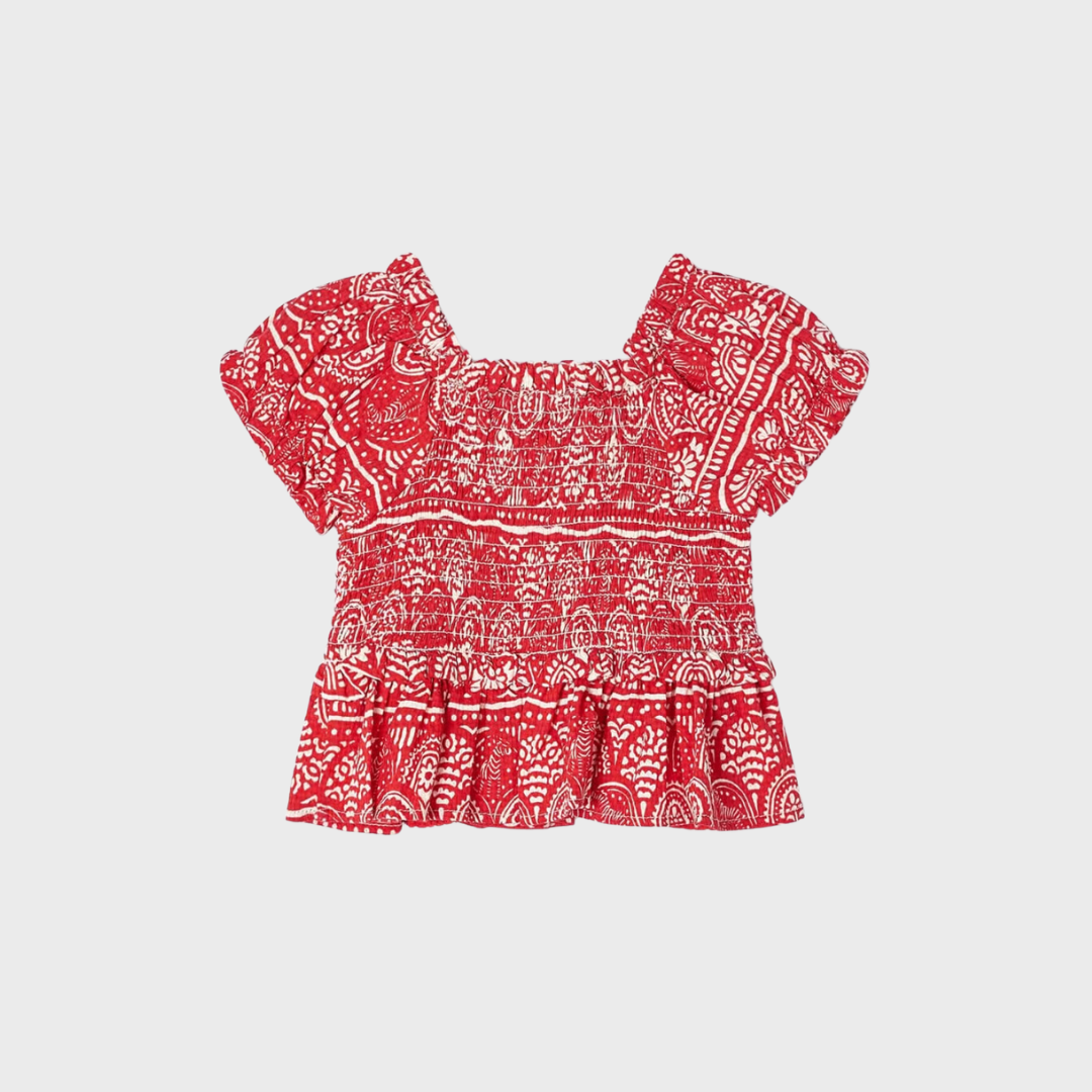 Blusa stampata bambina Mayoral