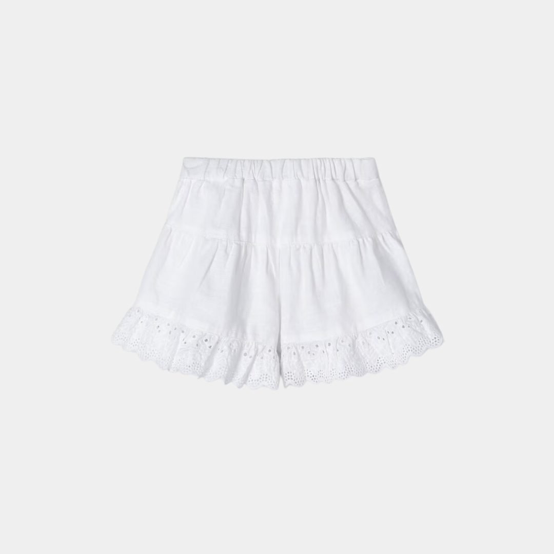 Short volant traforati bambina Mayoral