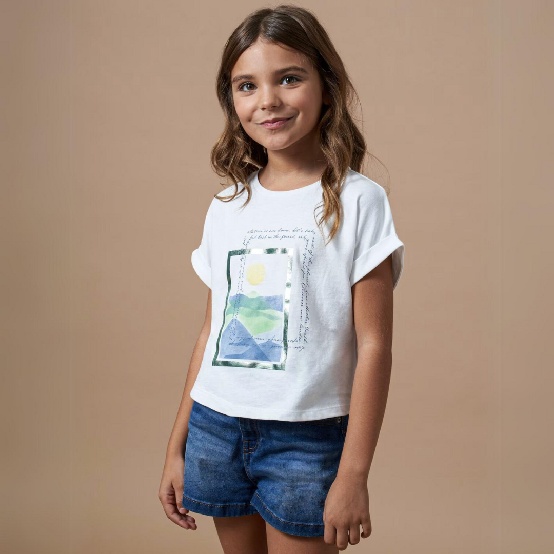 T-Shirt ragazza Mayoral