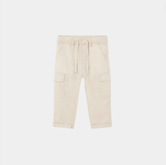 Pantalone chino cargo TENCEL™ Lyocell neonato Mayoral