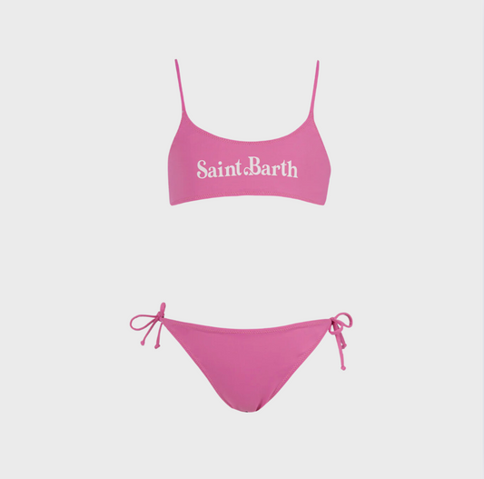 Bikini Saint Barth MC2 bralette double face bambina